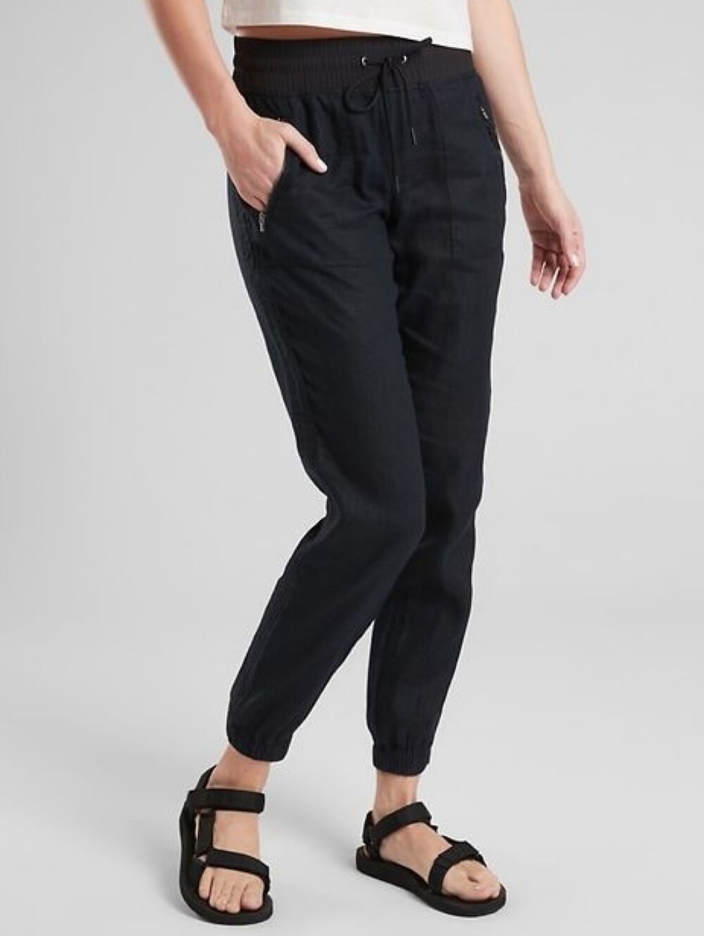 Athleta Cabo Linen Jogger